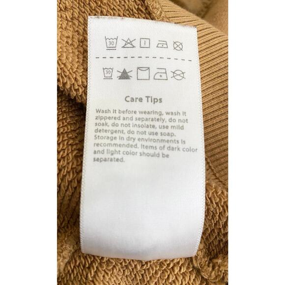 Anta Sports Men's Cement Buster Sweatshirt 2 Front Utility Pockets Back Hook - Picture 10 of 10